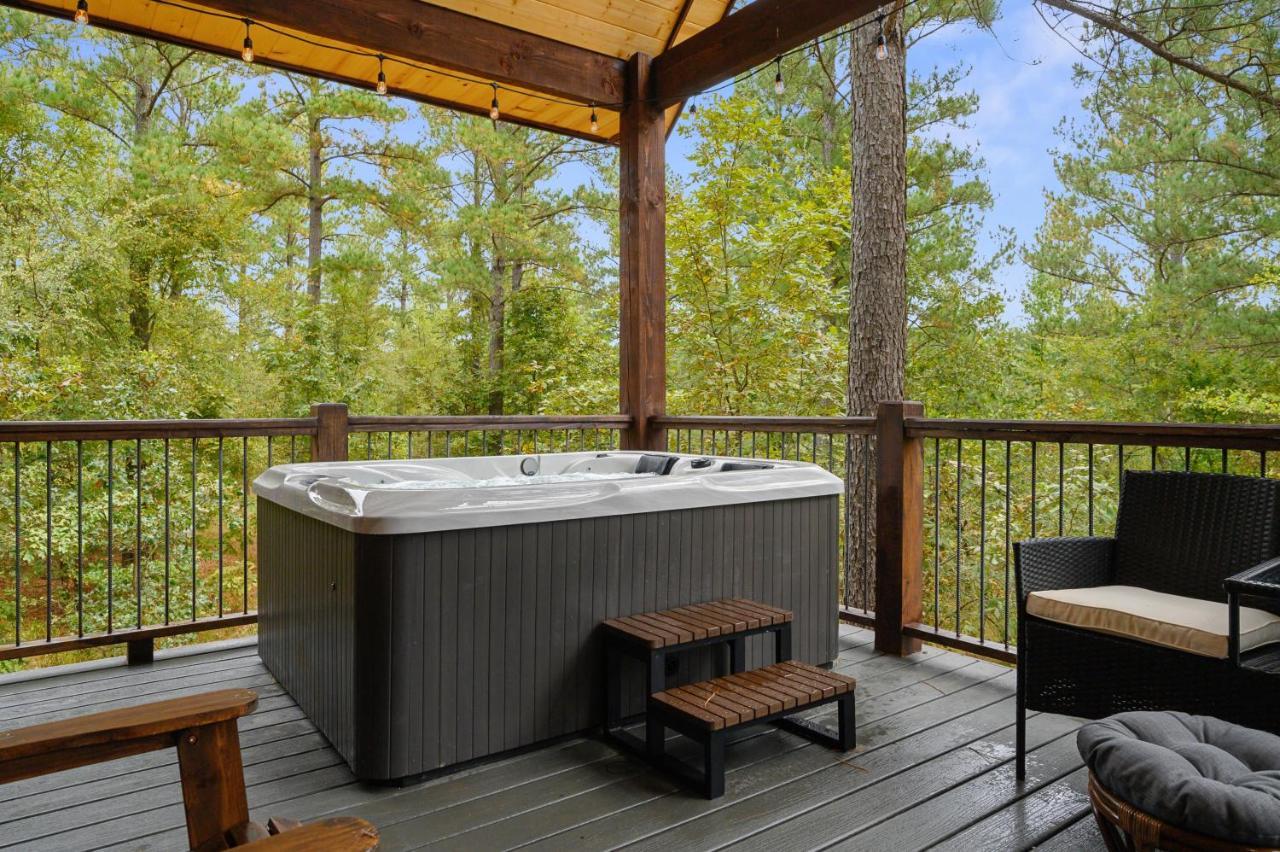 The Adirondack Honeymoon Hot Tub Soaking Tub Wood Burning Fireplace Stephens Gap Kültér fotó
